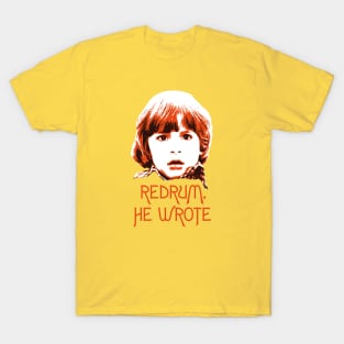 Murder, He Wrote (white) T-Shirt